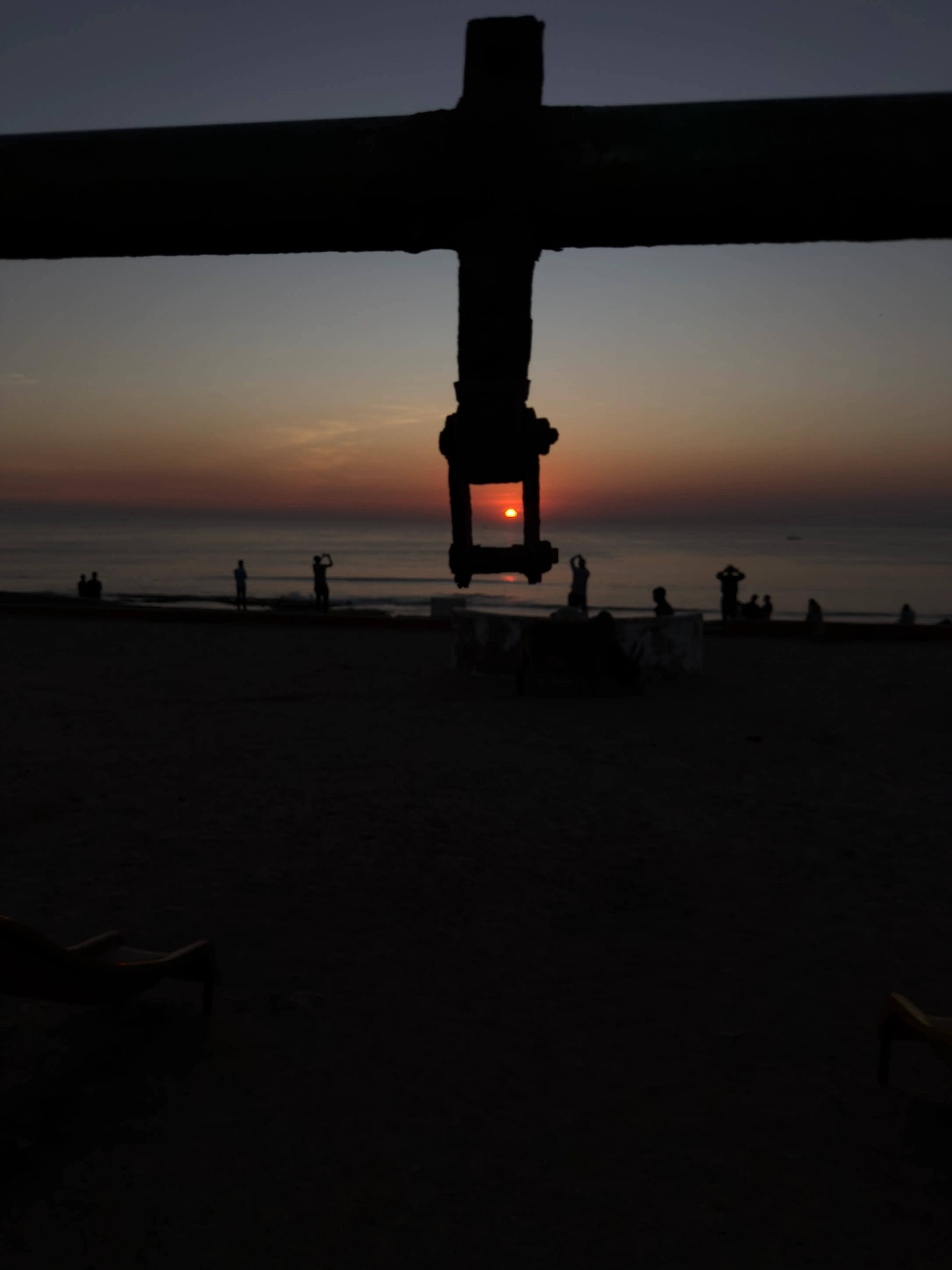 Sunset at the view point